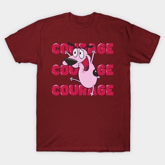 Courage T-Shirt by aStro678